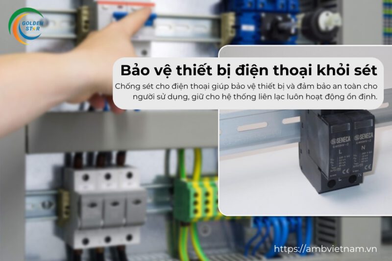 Các Biện Pháp Bảo Vệ Thiết Bị Điện Thoại Khỏi Sét Đánh