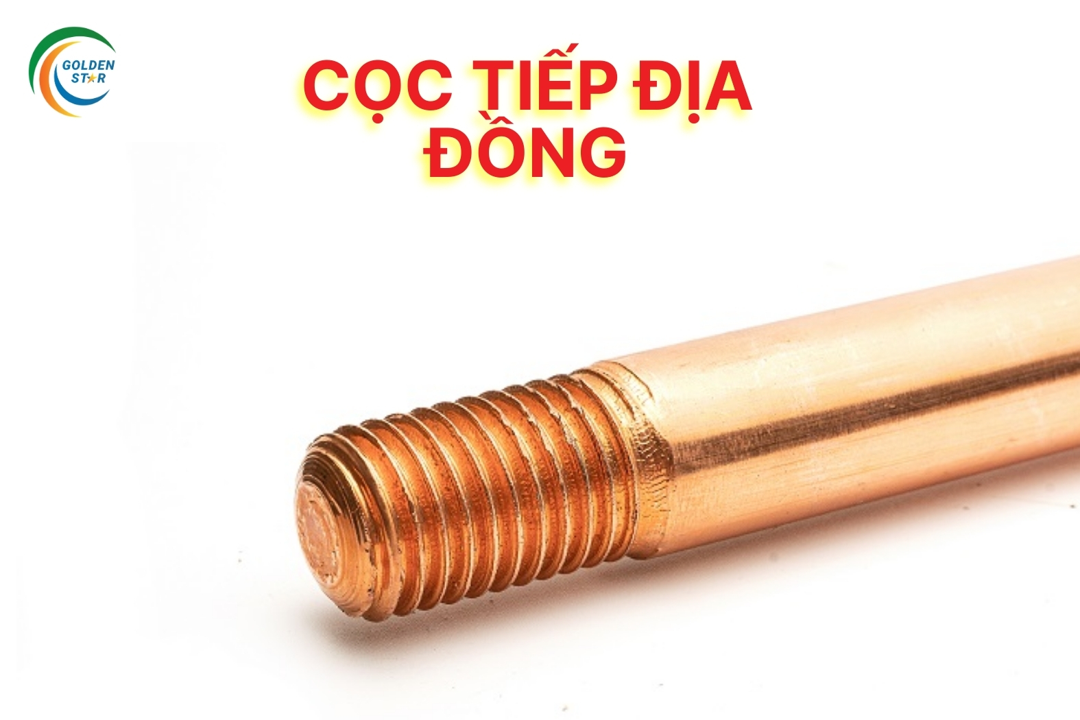 Cọc Tiếp Địa Đồng