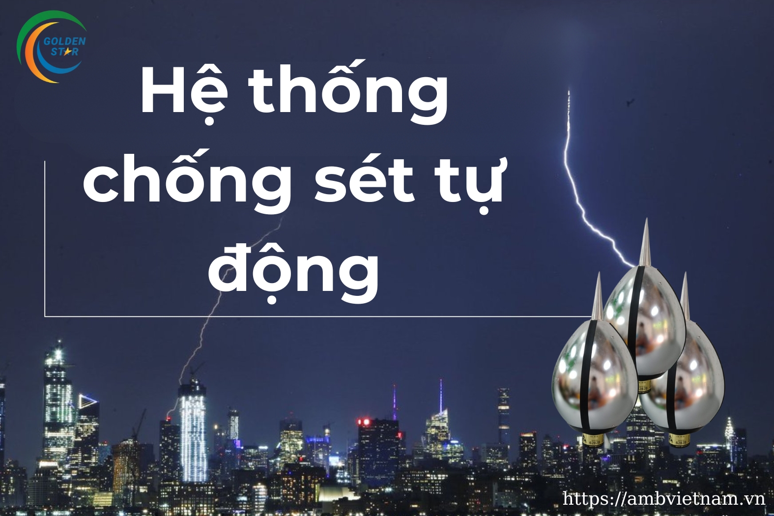Hệ Thống Chống Sét Tự động