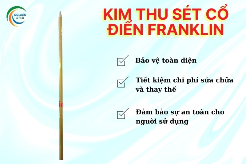 Kim Thu Sét Cổ điển Franklin