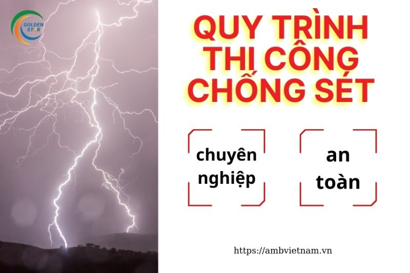 Quy trình thi công chống sét