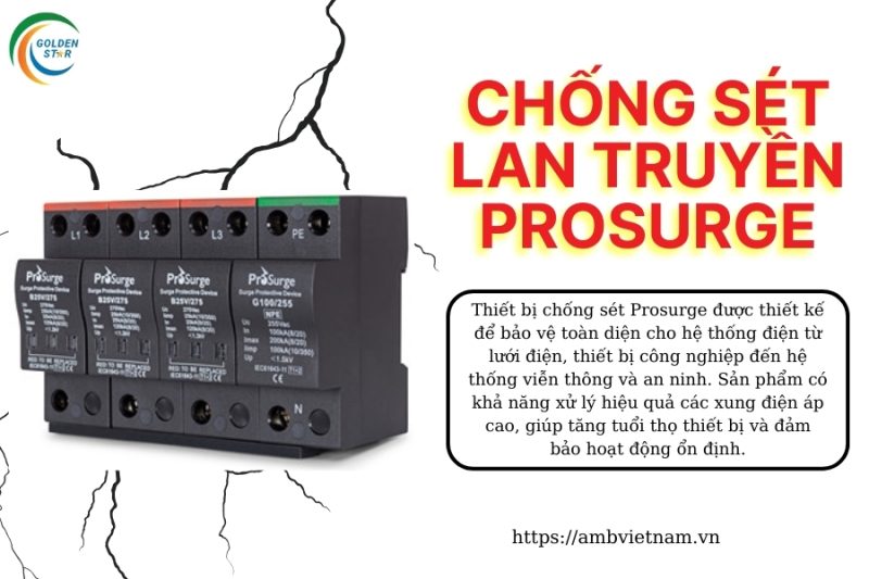 Chống Sét Lan Truyền Prosurge Chính Hãng