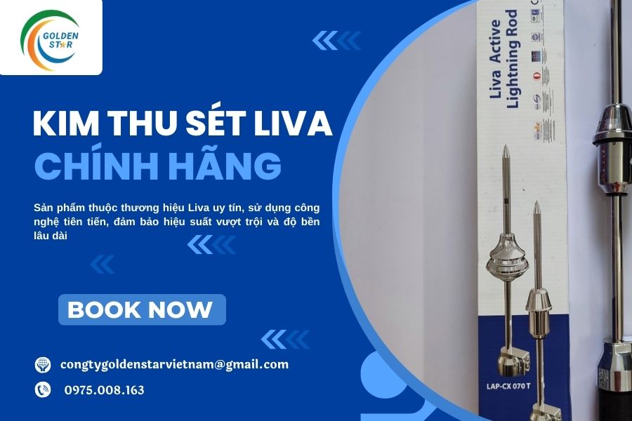 Kim Thu Sét Liva Chính Hãng Tại GOLDEN STAR Việt Nam