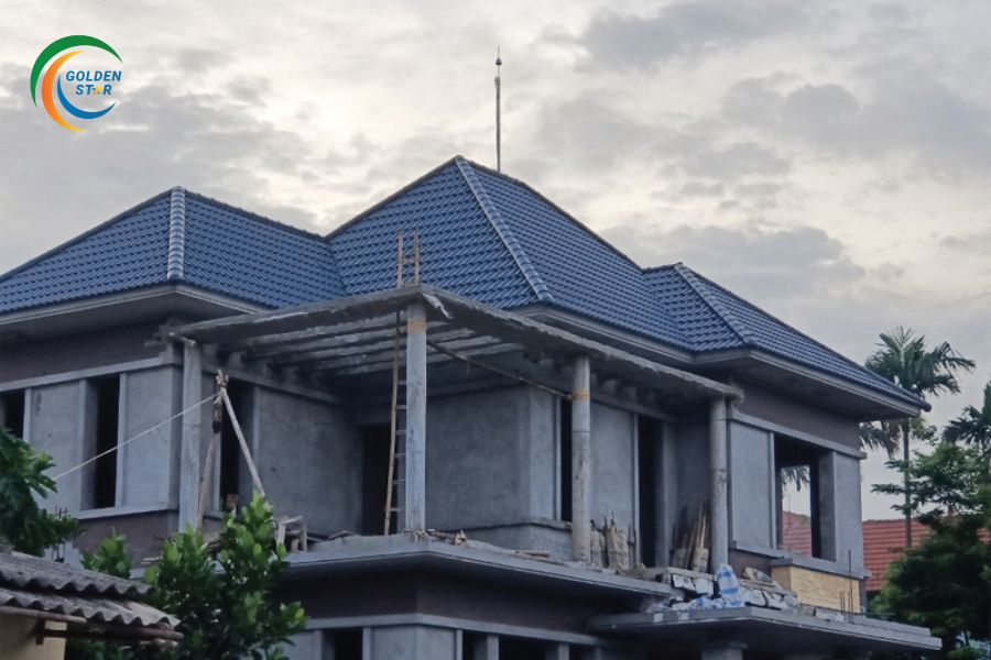 Thi Công Chống Sét Biệt Thự Golden Star Việt Nam