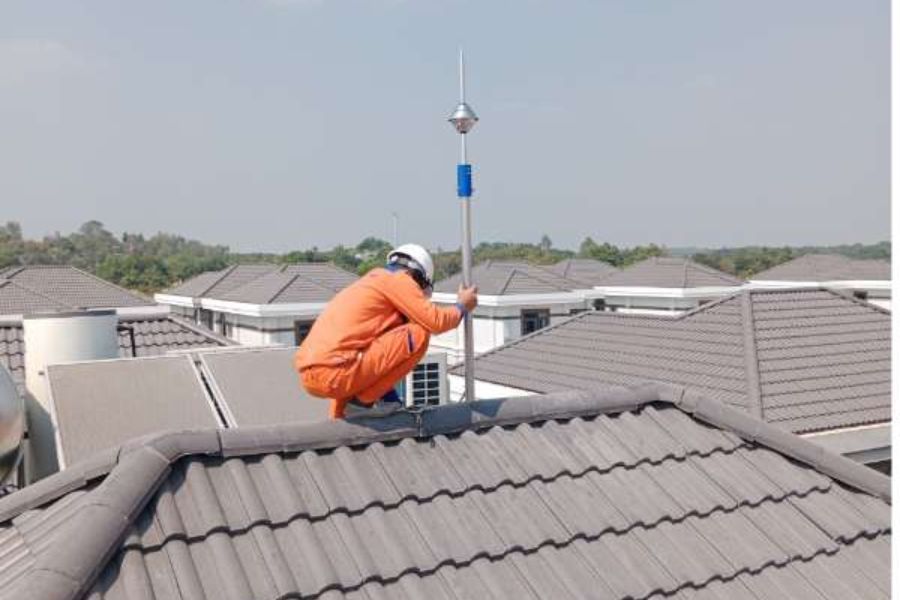 Thi Công Chống Sét Miền Bắc Golden Star Việt Nam