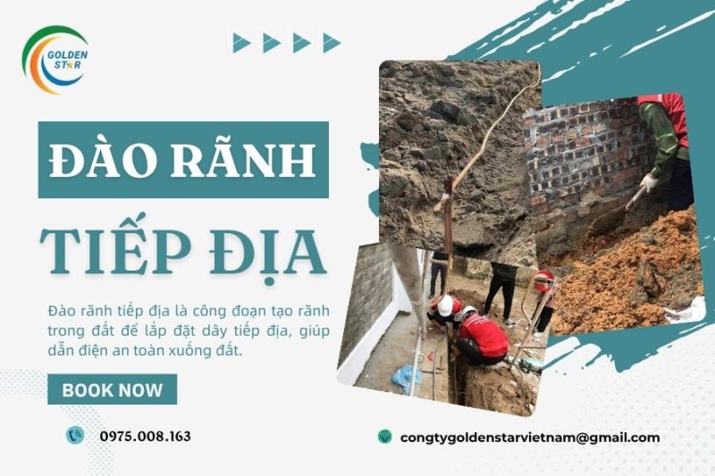 Đào Rãnh Tiếp địa Tại GOLDEN STAR Việt Nam