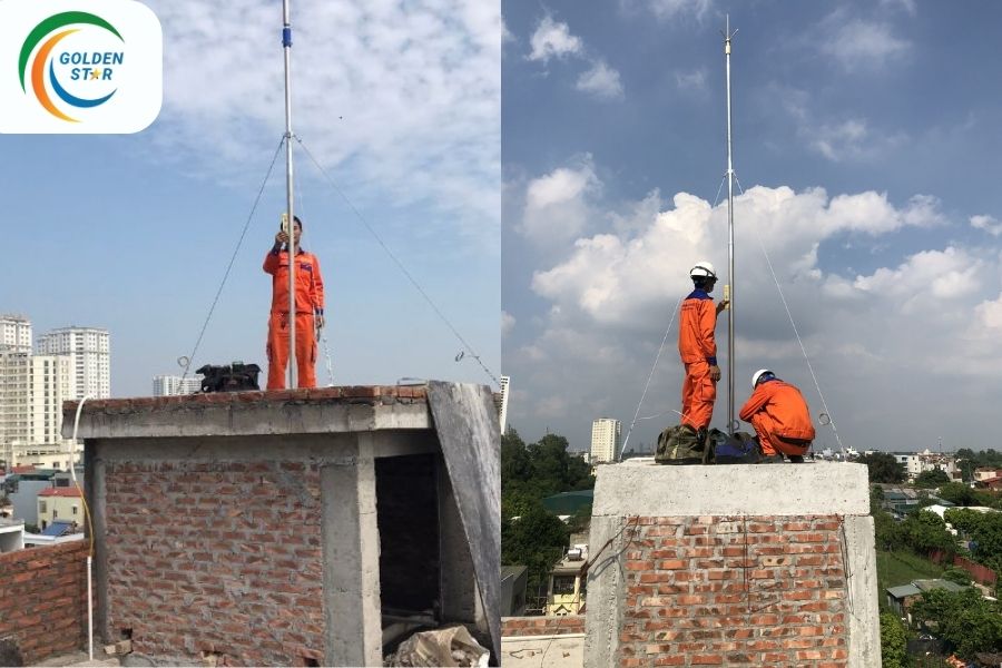 Thi Công Chống Sét TP.HCM ở GOLDEN STAR Việt Nam