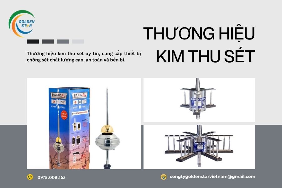 Thương Hiệu Kim Thu Sét Tại GOLDEN STAR Việt Nam