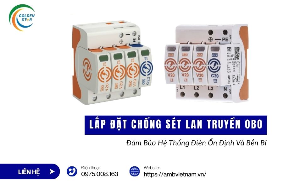 Lắp đặt Chống Sét Lan Truyền OBO