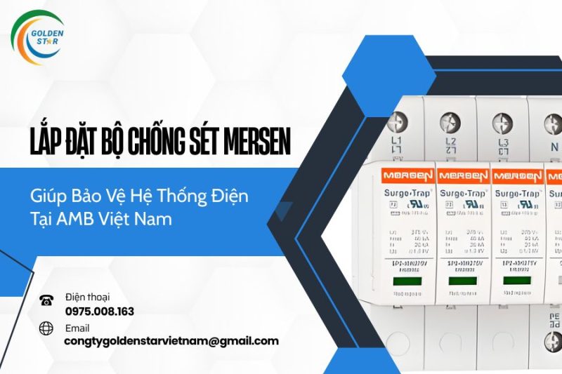 Lắp đặt Bộ Chống Sét Mersen
