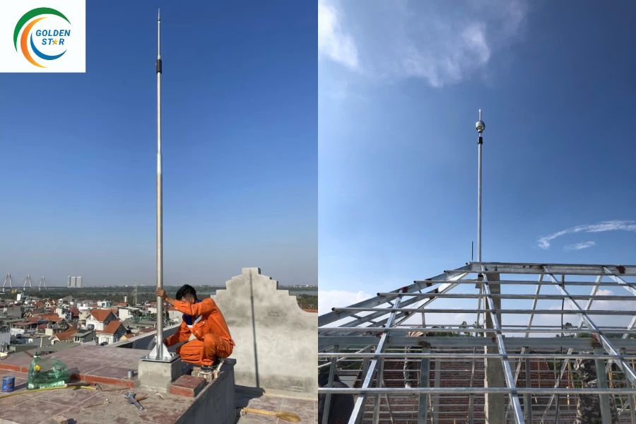 Thi Công Chống Sét Tại Hà Nội